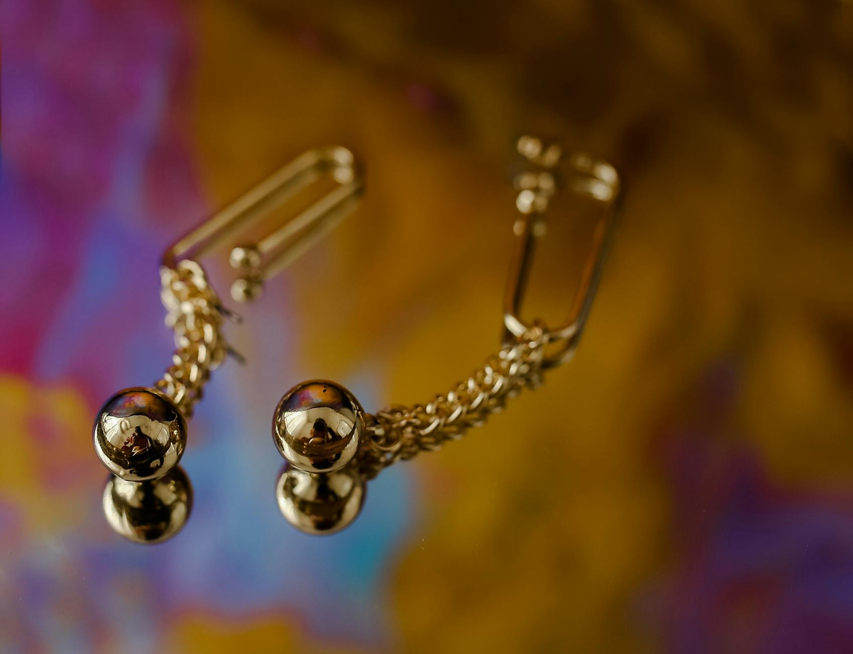 Gold Earrings — Goldiva Craft